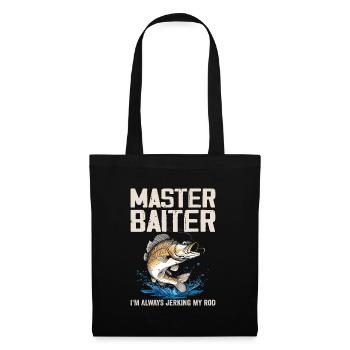 Master-Baiter I'm Always Jerking My Rod - Fisher - Tote Bag - black - Front