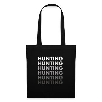 Hunter Hunting - Stoffbeutel - Schwarz - Vorne