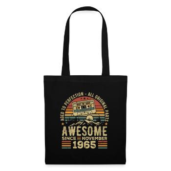 Awesome Since November 1965 Gift November 1965 - Tote Bag - black - Front