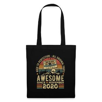 Awesome Since November 2020 Gift November 2020 - Tote Bag - black - Front
