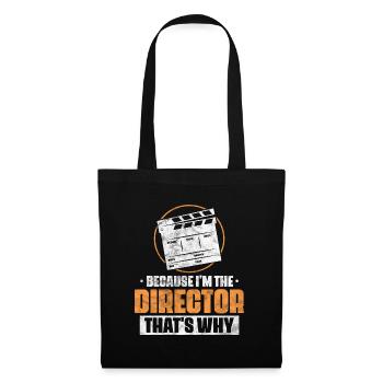 Parce que je suis le réalisateur C’est pourquoi - Sac en tissu - noir - Devant