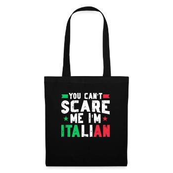 Italian Italy Funny Saying Gift Idea - Tote Bag - black - Front