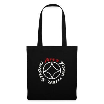 Apes together strong // monkeys together strong - Tote Bag - black - Front