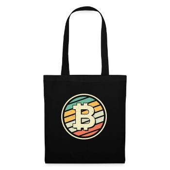 Le Bitcoin - Sac en tissu - noir - Devant
