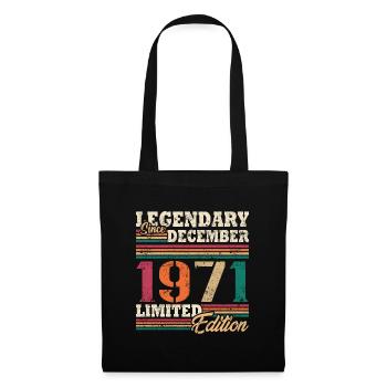 Légendaire Décembre 1971 édition limitée - Sac en tissu - noir - Devant