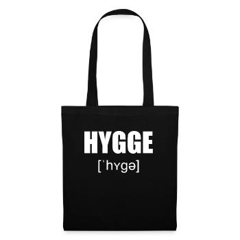 Hygge - Stoffbeutel - Schwarz - Vorne