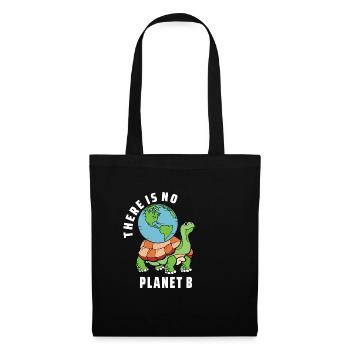 there is no planet b - Tote Bag - black - Front