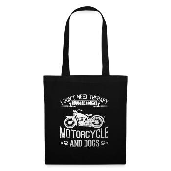 Motorcycle biker motorcycles gift - Tote Bag - black - Front