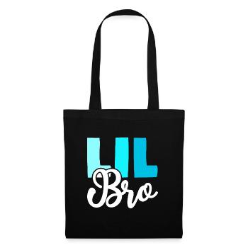 LIL BRO Brother Siblings - Tote Bag - black - Front