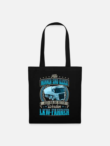 LKW Fahrer - Stoffbeutel - Schwarz