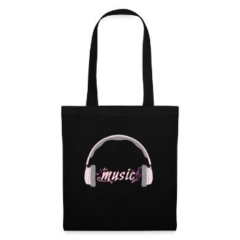 Music - Tote Bag - black - Front