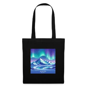 Rêveur d’aurore - Sac en tissu - noir - Devant