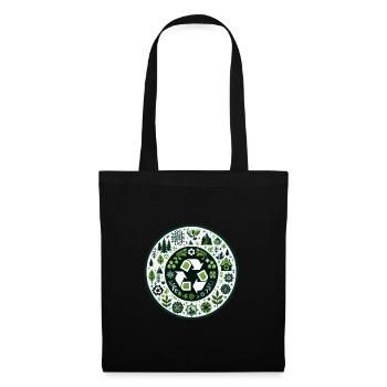Eco Counscious - Tote Bag - black - Front
