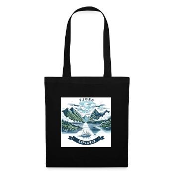 Fjord Explorer - Tote Bag - black - Front