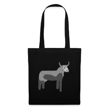 Lovely Bull - Tote Bag - black - Front