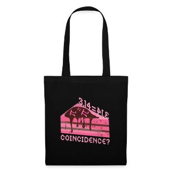 Math 3.14 = Pie - Coincidence? Pi - Tote Bag - black - Front