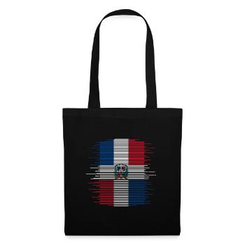 Dominican Republic Flag Dom Rep Flag Travel - Tote Bag - black - Front
