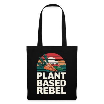 Vegetarian Vegan Veggie Vegetarian - Tote Bag - black - Front