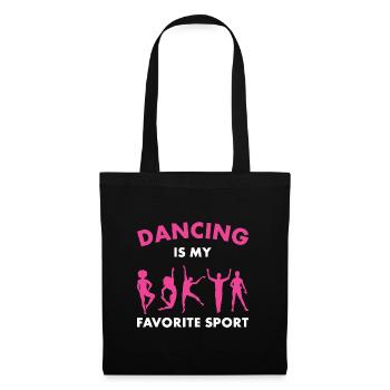 Dancing Is My Favorite Sport Dancer - Tote Bag - black - Front