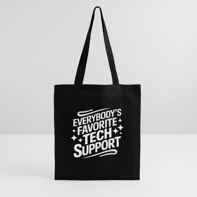 Technischer Support Computerfreak Nerd Stoffbeutel