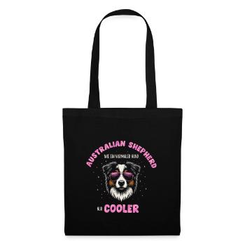 Aussie - like a normal dog only cooler pink - Tote Bag - black - Front