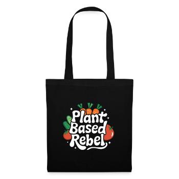 Végétarien Végétalien Végétarien Végétarien - Sac en tissu - noir - Devant