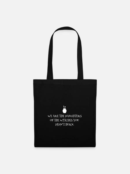Féminisme - femme - sorcières - pouvoir de la femme - Sac en tissu - noir