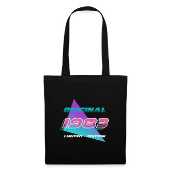 Limited Edition Geburtstag Party Jahrgang 1983 - Stoffbeutel - Schwarz - Vorne