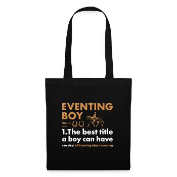 Rider Boy Definition Eventing - Tote Bag - black - Front