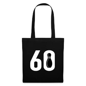 60 Bowling Bowler 60 - Sac en tissu - noir - Devant