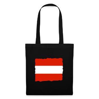 Austria Flag Austria Austrian Flag AT - Tote Bag - black - Front