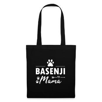 Dog Basenji Mama - Tote Bag - black - Front