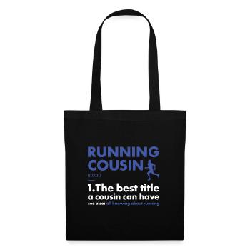 Sport Cousin Running - Tote Bag - black - Front