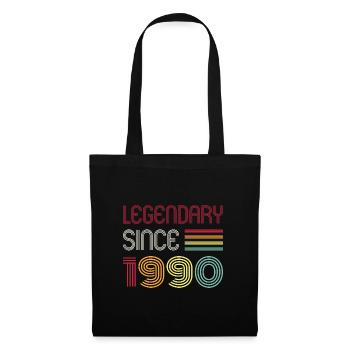 Birthday Legendary Since 1990 - Tote Bag - black - Front