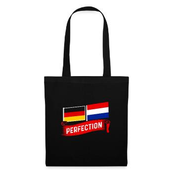 German and Dutch Deutsch und Holländer - Tote Bag - black - Front
