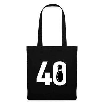 40 Bowling Bowler 40 - Sac en tissu - noir - Devant
