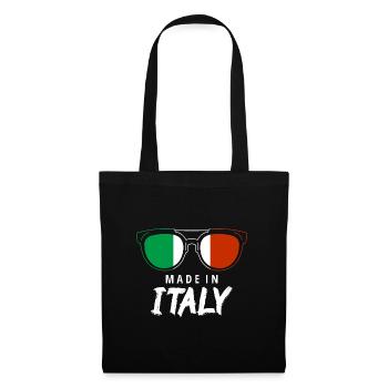 Italy Flag Sunglasses Italian Flag Cool - Tote Bag - black - Front