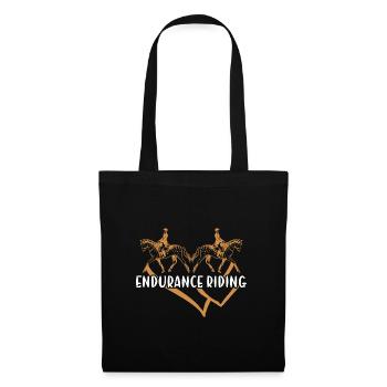 Rider Heart Endurance Riding - Tote Bag - black - Front
