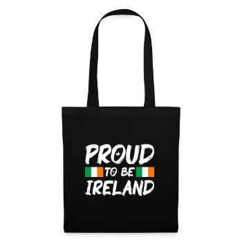 Ireland Flag Vintage Irish Flag Dublin - Tote Bag - black - Front