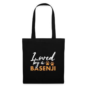 Dog Loved By A Basenji - Tote Bag - black - Front