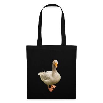 Clever beautiful goose - Tote Bag - black - Front