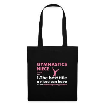 Sport Niece Gymnastics - Stoffbeutel - Schwarz - Vorne