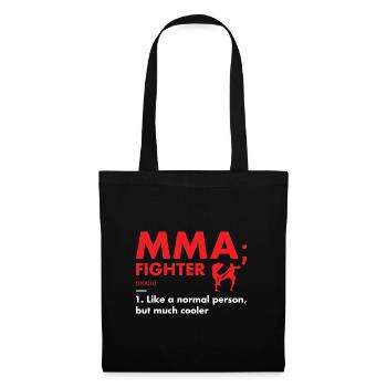 Sport Fighter Definition MMA - Stoffbeutel - Schwarz - Vorne