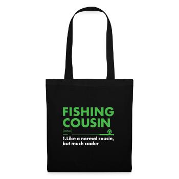 Fisher Cousin Définition Pêche - Sac en tissu - noir - Devant