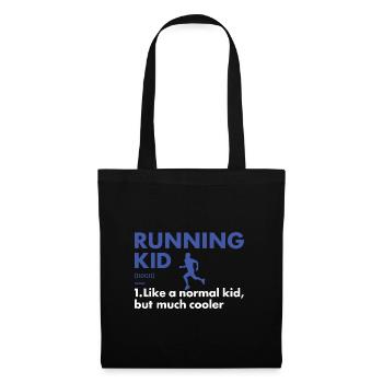 Sport Kid Running - Tote Bag - black - Front