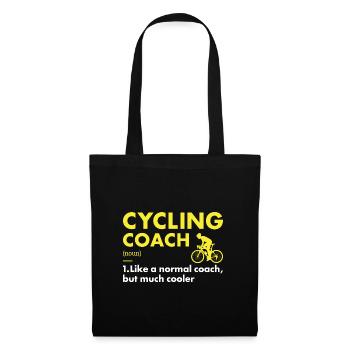 Sport Coach Cycling - Stoffbeutel - Schwarz - Vorne