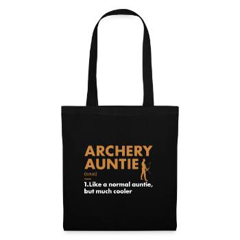 Sport Auntie Archery - Tote Bag - black - Front