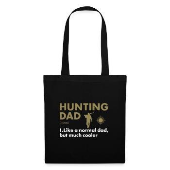 Hunter Dad Definition Hunting - Tote Bag - black - Front