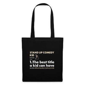 Comedian Kid Definition Stand Up Comedy - Tote Bag - black - Front
