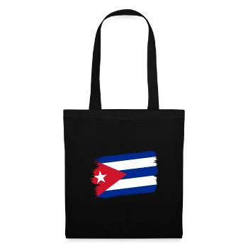 Cuba Flag Caribbean Vacation Cuba Travel Havana - Tote Bag - black - Front